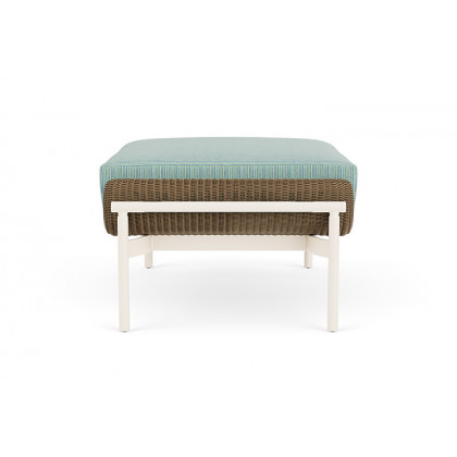 Lloyd Flanders™ Solstice Ottoman  - Fawn, Ivory