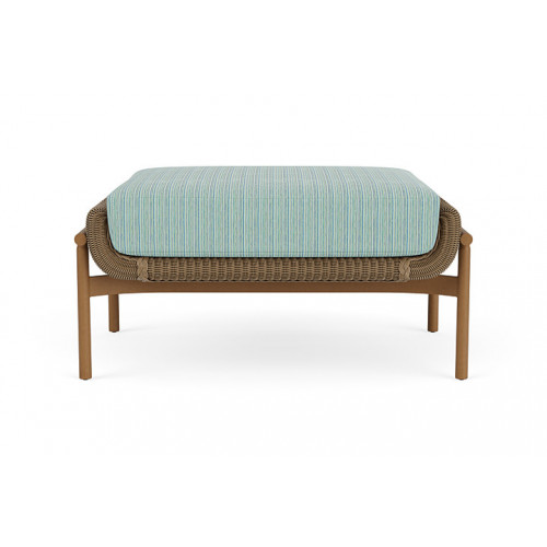 Lloyd Flanders™ Solstice Ottoman  - Fawn, Hickory