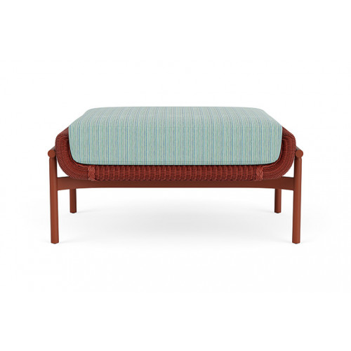 Lloyd Flanders™ Solstice Ottoman  - Terracotta, Terracotta