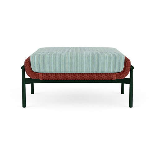 Lloyd Flanders™ Solstice Ottoman  - Terracotta, Woodland