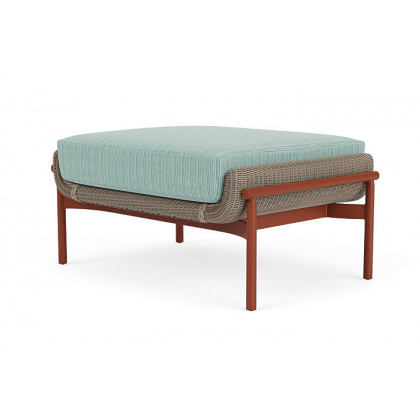 Lloyd Flanders™ Solstice Ottoman  - French Beige, Terracotta