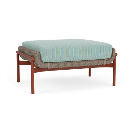 Lloyd Flanders™ Solstice Ottoman  - French Beige, Terracotta