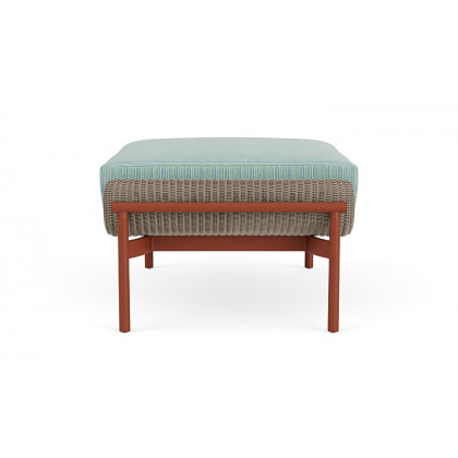 Lloyd Flanders™ Solstice Ottoman  - French Beige, Terracotta