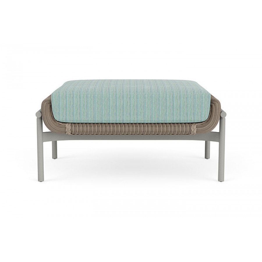 Lloyd Flanders™ Solstice Ottoman  - French Beige, Platinum