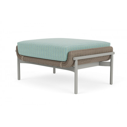 Lloyd Flanders™ Solstice Ottoman  - French Beige, Platinum