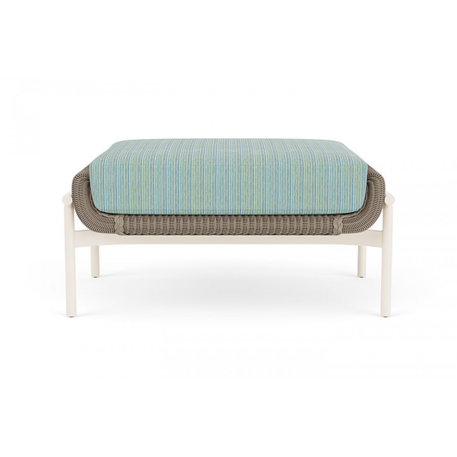Lloyd Flanders™ Solstice Ottoman  - French Beige, Ivory