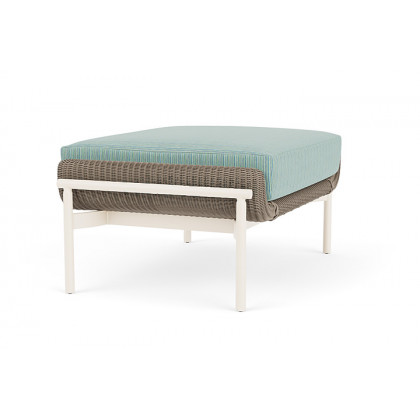 Lloyd Flanders™ Solstice Ottoman  - French Beige, Ivory
