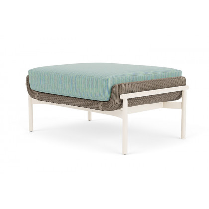 Lloyd Flanders™ Solstice Ottoman  - French Beige, Ivory