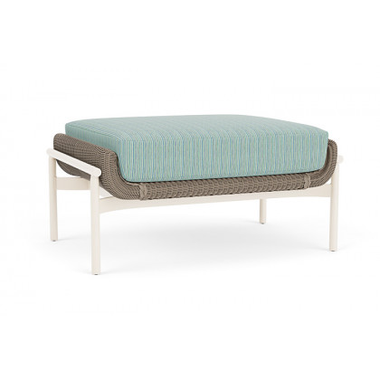 Lloyd Flanders™ Solstice Ottoman  - French Beige, Ivory