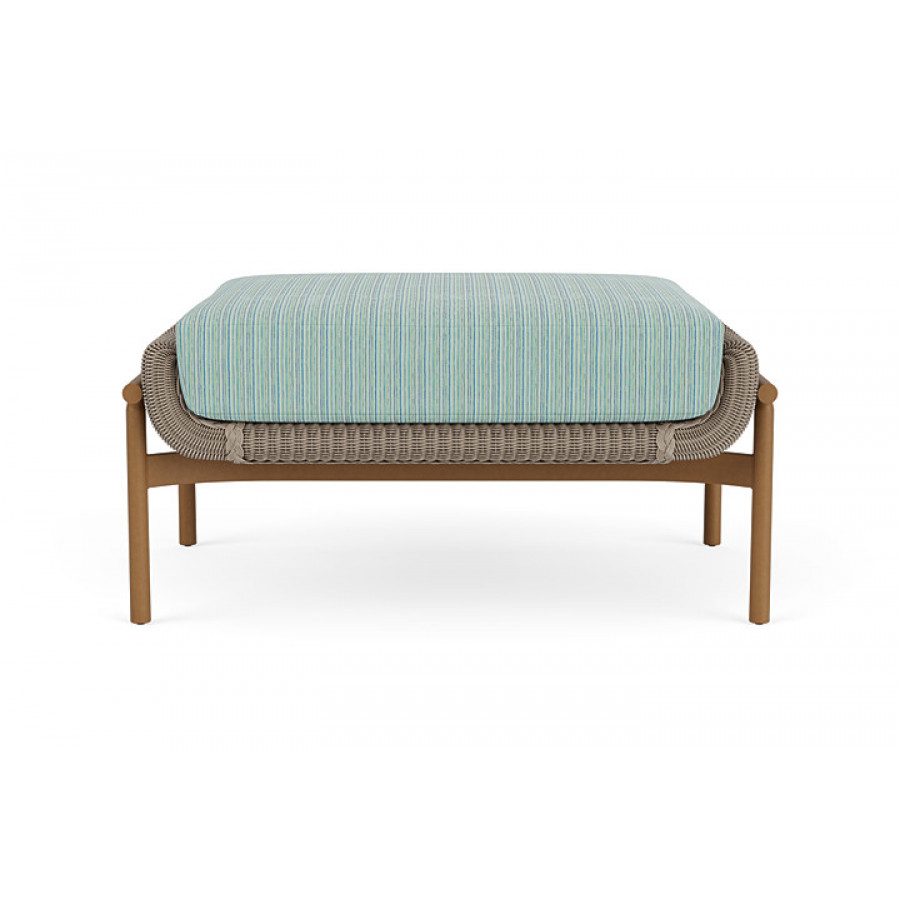 Lloyd Flanders™ Solstice Ottoman  - French Beige, Hickory