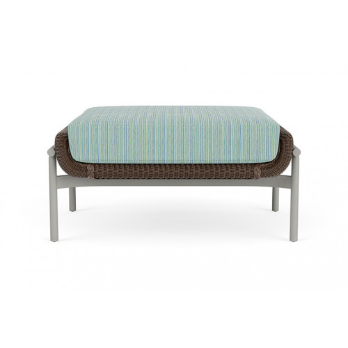 Lloyd Flanders™ Solstice Ottoman  - Bark, Platinum