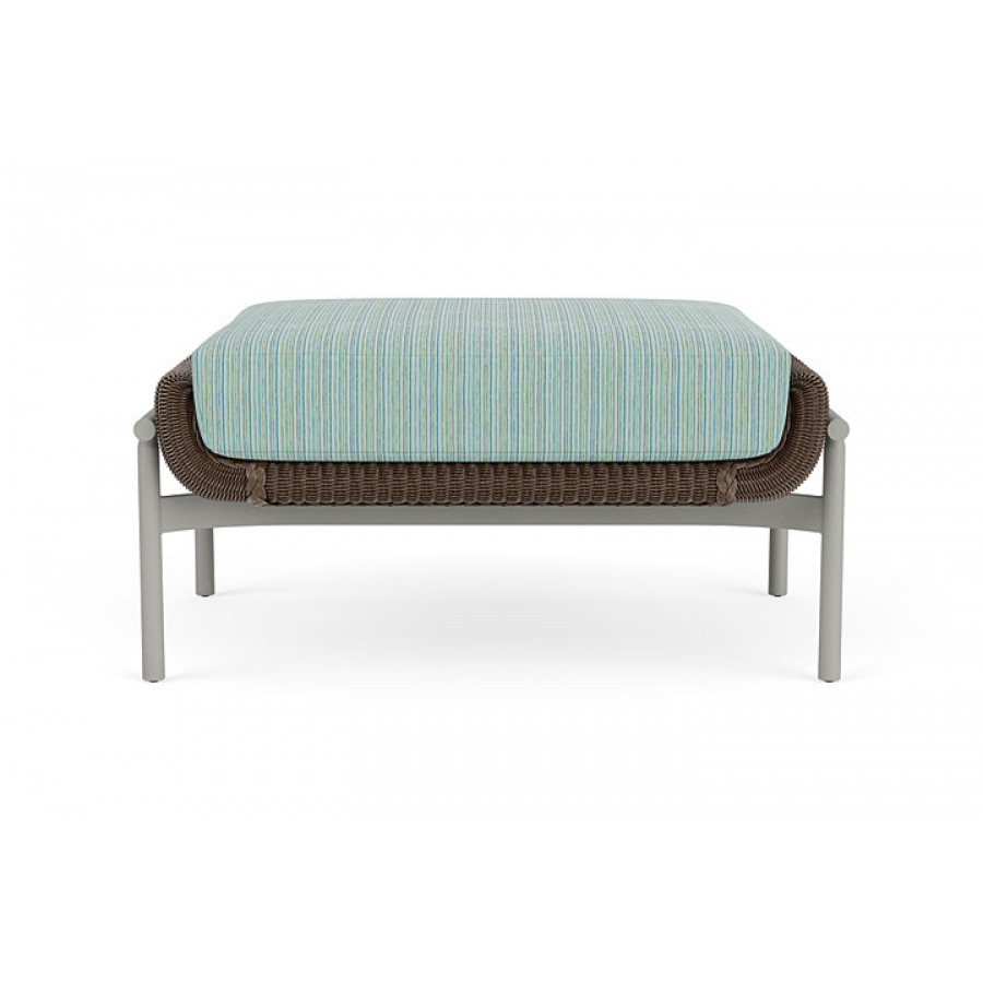 Lloyd Flanders™ Solstice Ottoman  - Bark, Platinum