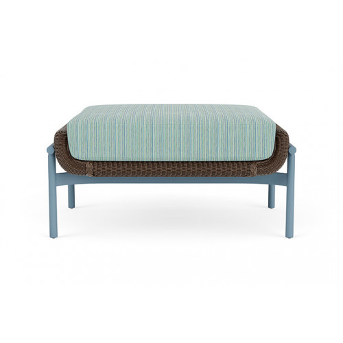 Lloyd Flanders™ Solstice Ottoman  - Bark, Stillwater
