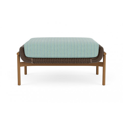 Lloyd Flanders™ Solstice Ottoman  - Bark, Hickory