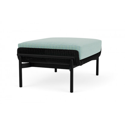 Lloyd Flanders™ Solstice Ottoman  - Ebony, Ebony