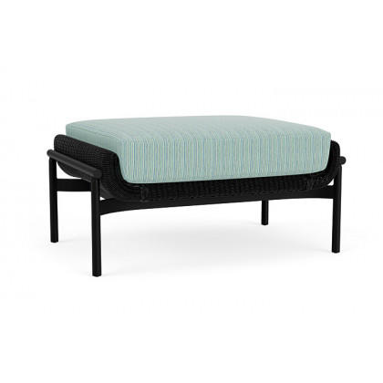 Lloyd Flanders™ Solstice Ottoman  - Ebony, Ebony