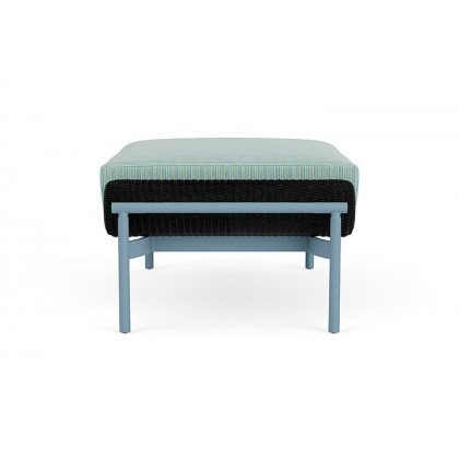 Lloyd Flanders™ Solstice Ottoman  - Ebony, Stillwater