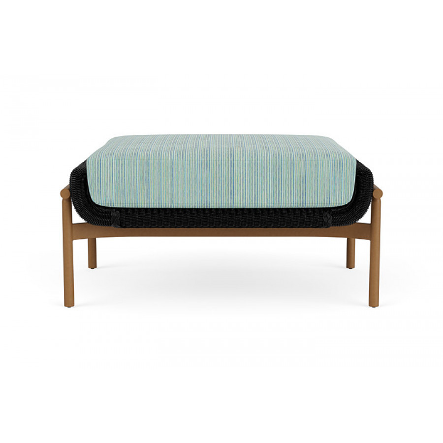 Lloyd Flanders™ Solstice Ottoman  - Ebony, Hickory