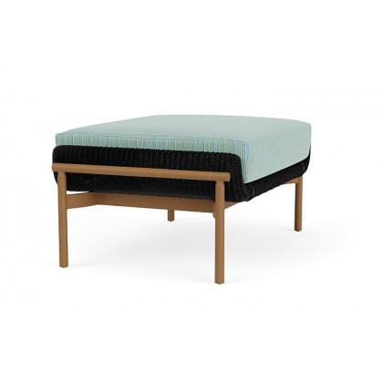 Lloyd Flanders™ Solstice Ottoman  - Ebony, Hickory
