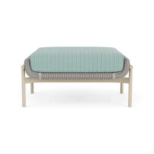 Lloyd Flanders™ Solstice Ottoman  - Platinum, Linen