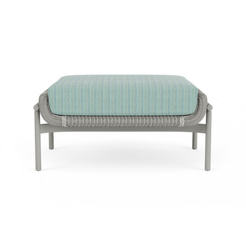 Lloyd Flanders™ Solstice Ottoman  - Platinum, Platinum