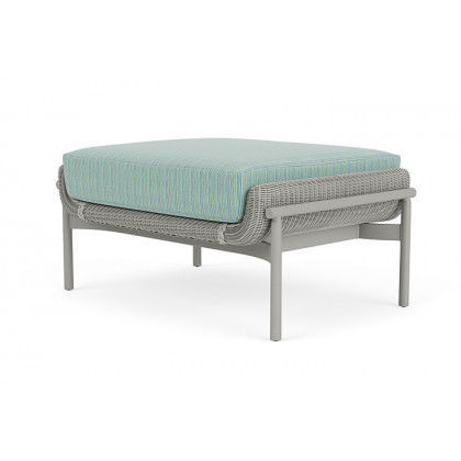 Lloyd Flanders™ Solstice Ottoman  - Platinum, Platinum