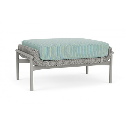 Lloyd Flanders™ Solstice Ottoman  - Platinum, Platinum