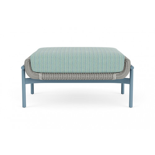 Lloyd Flanders™ Solstice Ottoman  - Platinum, Stillwater