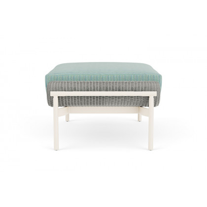 Lloyd Flanders™ Solstice Ottoman  - Platinum, Ivory
