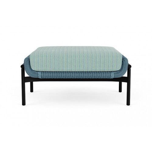 Lloyd Flanders™ Solstice Ottoman  - Stillwater, Ebony