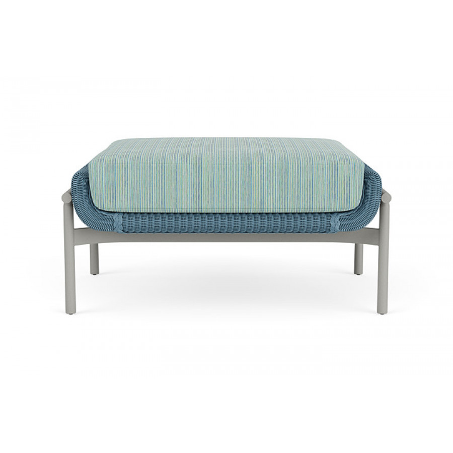 Lloyd Flanders™ Solstice Ottoman  - Stillwater, Platinum