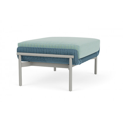 Lloyd Flanders™ Solstice Ottoman  - Stillwater, Platinum