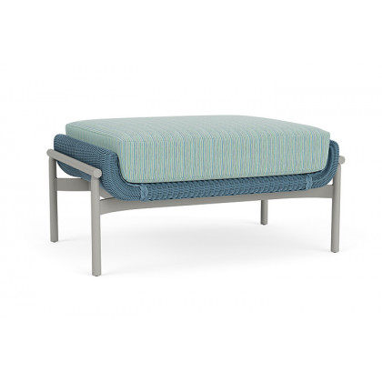 Lloyd Flanders™ Solstice Ottoman  - Stillwater, Platinum