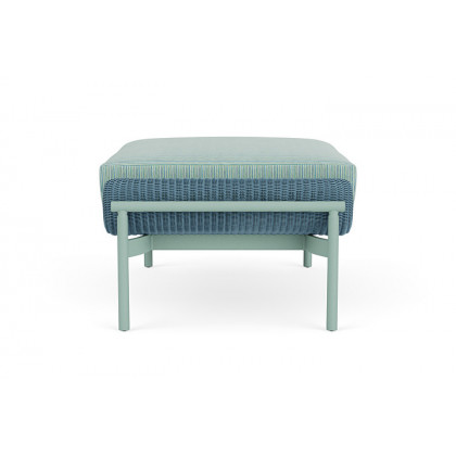 Lloyd Flanders™ Solstice Ottoman  - Stillwater, Sea Glass