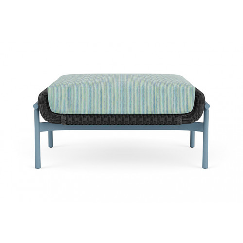 Lloyd Flanders™ Solstice Ottoman  - Charcoal, Stillwater