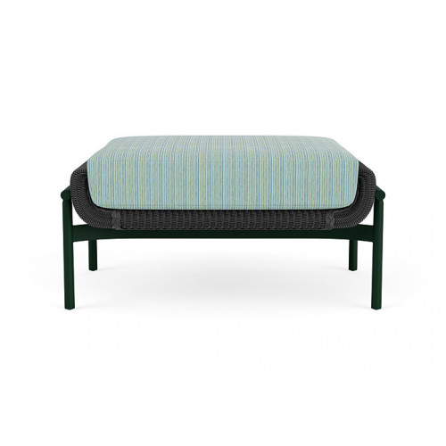 Lloyd Flanders™ Solstice Ottoman  - Charcoal, Woodland