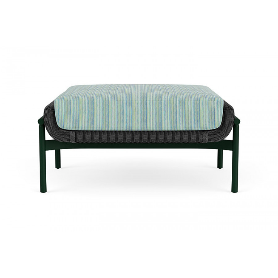 Lloyd Flanders™ Solstice Ottoman  - Charcoal, Woodland