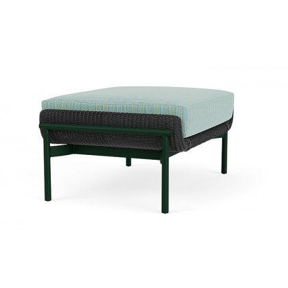 Lloyd Flanders™ Solstice Ottoman  - Charcoal, Woodland