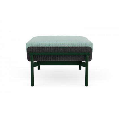Lloyd Flanders™ Solstice Ottoman  - Charcoal, Woodland
