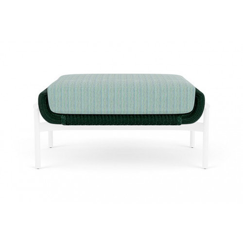 Lloyd Flanders™ Solstice Ottoman  - Woodland, White