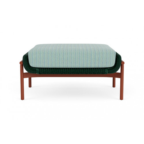 Lloyd Flanders™ Solstice Ottoman  - Woodland, Terracotta