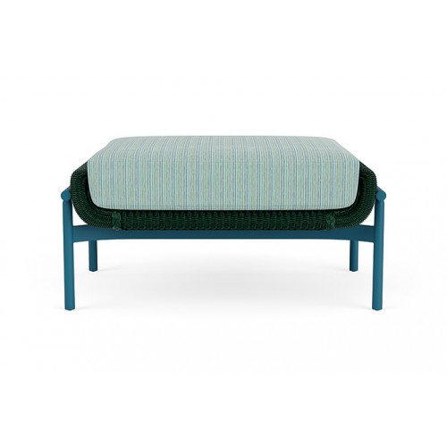 Lloyd Flanders™ Solstice Ottoman  - Woodland, Peacock