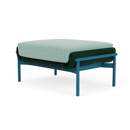 Lloyd Flanders™ Solstice Ottoman  - Woodland, Peacock