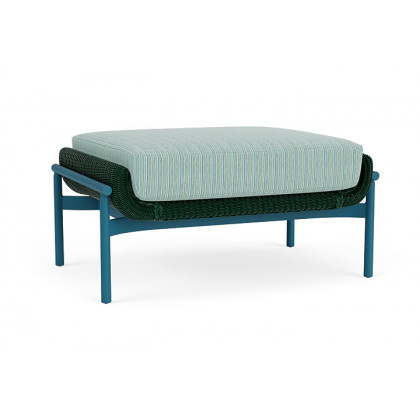 Lloyd Flanders™ Solstice Ottoman  - Woodland, Peacock