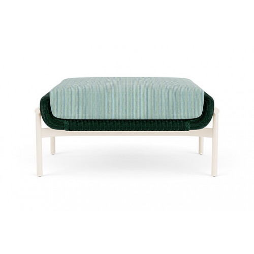 Lloyd Flanders™ Solstice Ottoman  - Woodland, Ivory