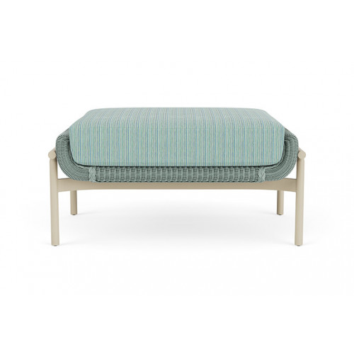 Lloyd Flanders™ Solstice Ottoman  - Sea Glass, Linen