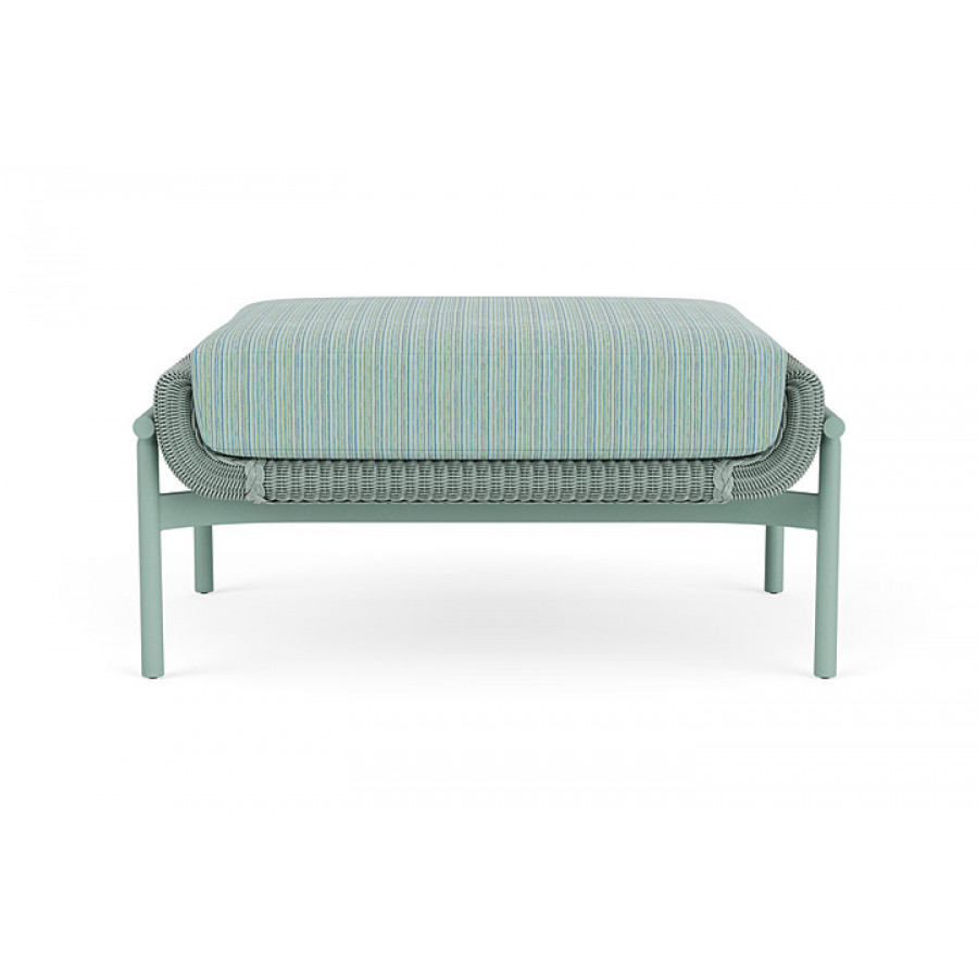 Lloyd Flanders™ Solstice Ottoman  - Sea Glass, Sea Glass