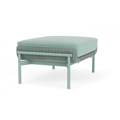 Lloyd Flanders™ Solstice Ottoman  - Sea Glass, Sea Glass