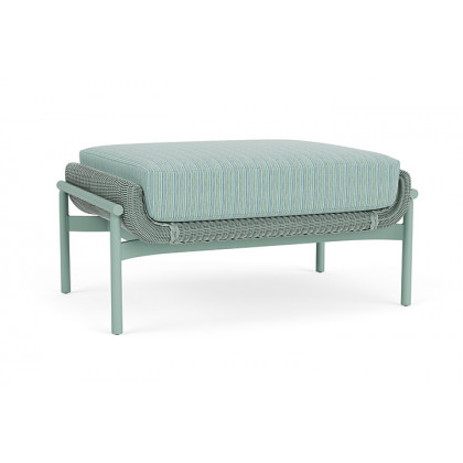 Lloyd Flanders™ Solstice Ottoman  - Sea Glass, Sea Glass