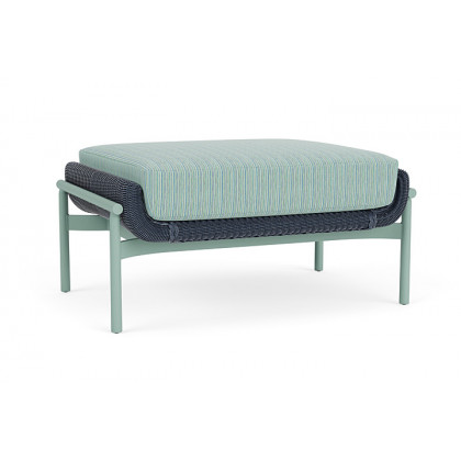 Lloyd Flanders™ Solstice Ottoman  - Denim Blue, Sea Glass